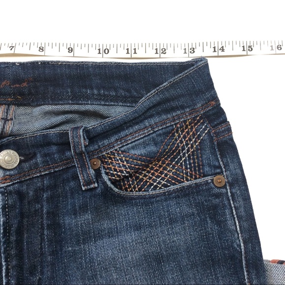 7 For All Mankind Mia Crop Jeans size 28 - Picture 8 of 12